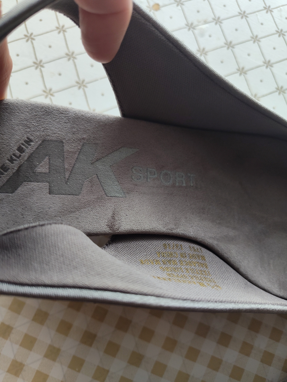 Anne Klein Sport Gray Memory Foam